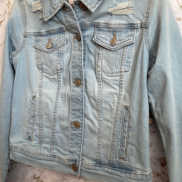 SO Denim Button Up Jacket l SIZE S - Picture 3 of 7